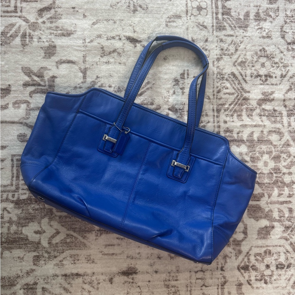 Coach Taylor Leather Alexis Carryall Tote